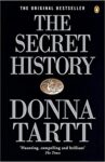 Book cover for 'The Secret History' by Donna Tartt