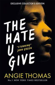 The Hate U Give by Angie Thomas book cover