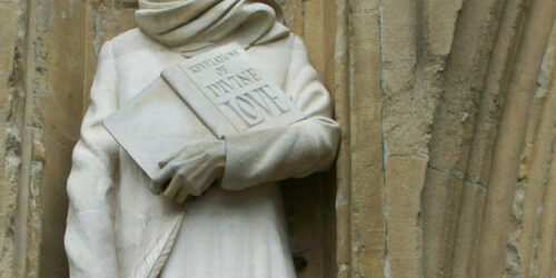 Statue of Dame Julian Norwich - ‘An Astral Shewing’ by Marylyn Tan