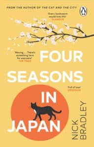 Four Seasons in Japan by Nick Bradley book cover