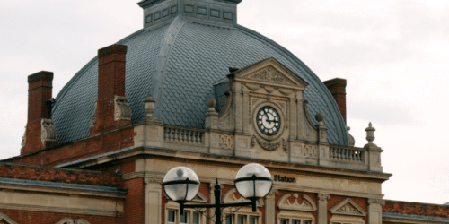 portal by Jerrold Yam - norwich railway station
