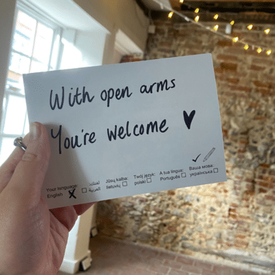 words of welcome New poetry project launches to celebrate Norfolk as a county of welcome